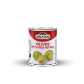 Carton de 48 boites de Olives Piments
