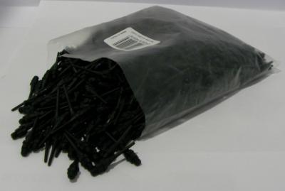 Embouts de flechettes plastiques pas de vis 1/4 par sachet de 1000 pièces